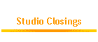 Studio Closings