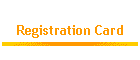 Registration Card